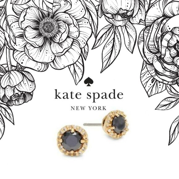 Kate Spade Pave Round Stud